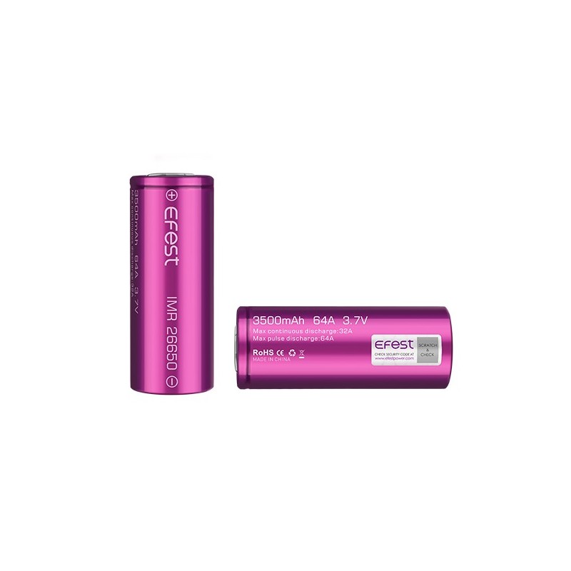 Efest Purple 26650 3500mAh 32A/64A