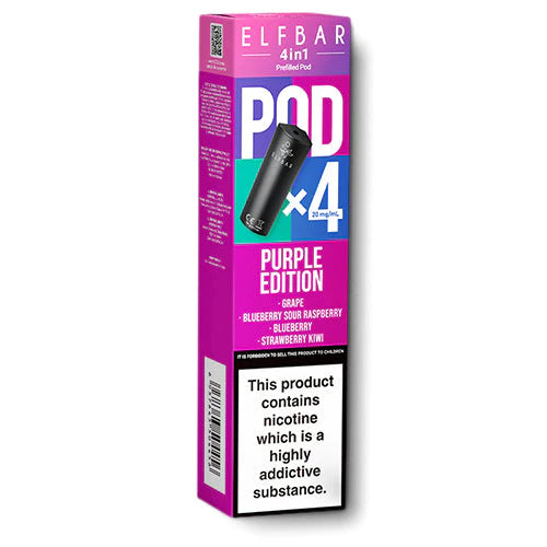 Elf Bar 4 in 1 Pods Purple Edition