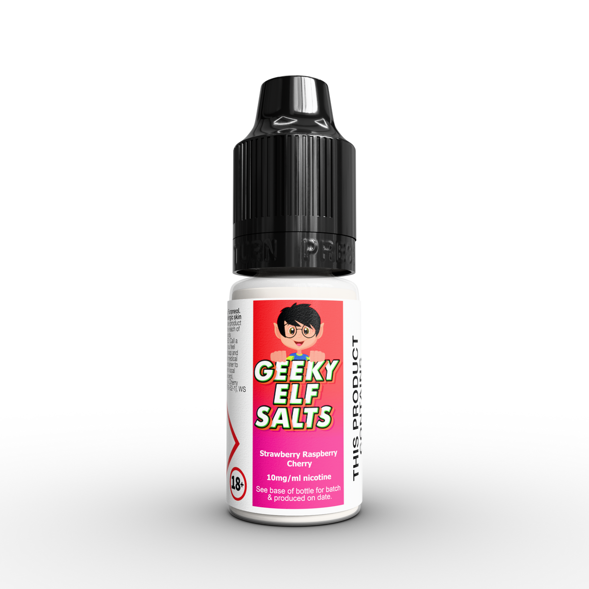 Geeky Elf Strawberry Raspberry Cherry