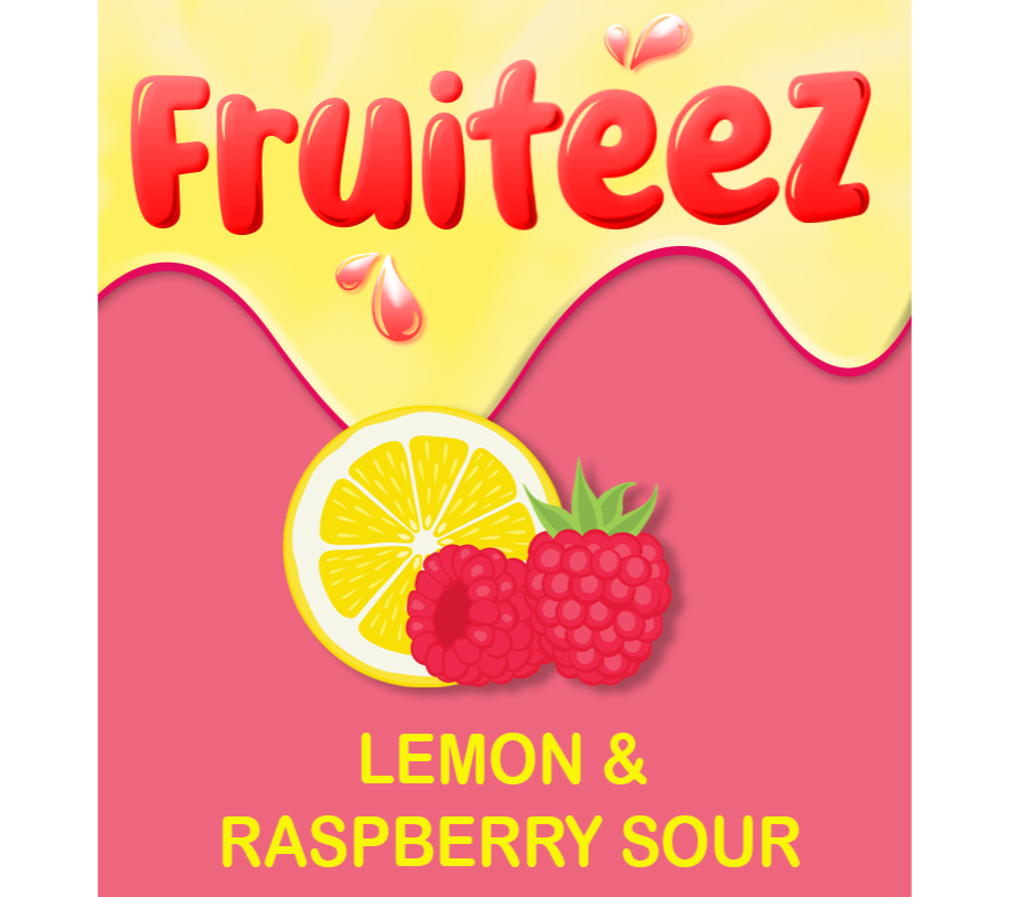 Fruiteez Lemon Raspberry Sour 50/50