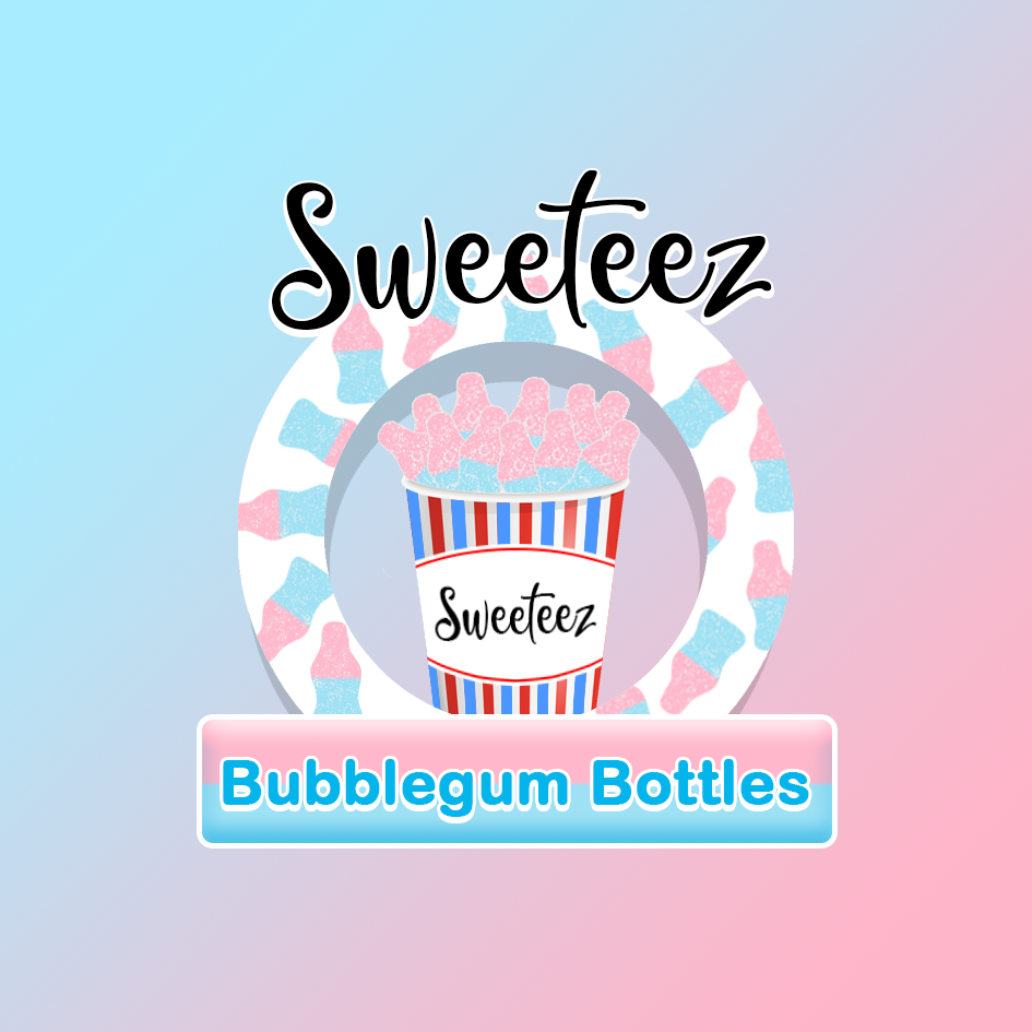 Sweeteez 50ml Bubblegum Bottles 70/30