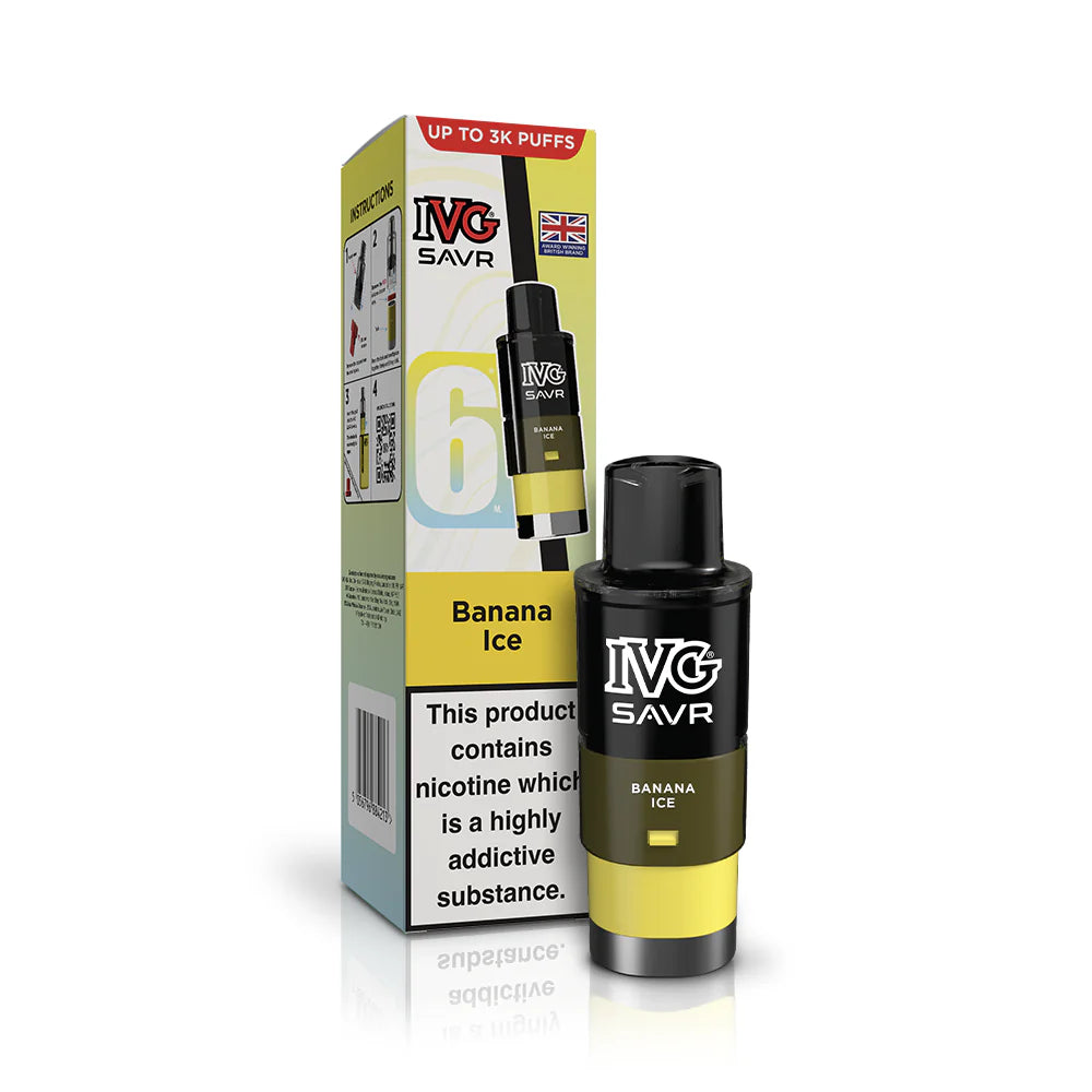 IVG Savr Pod Banana Ice