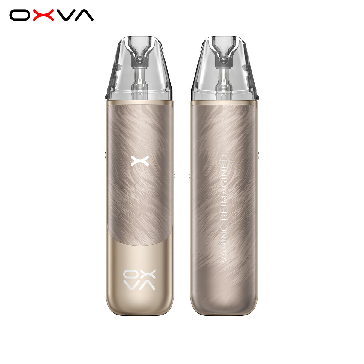TwoOXVA vaping devices on a white background