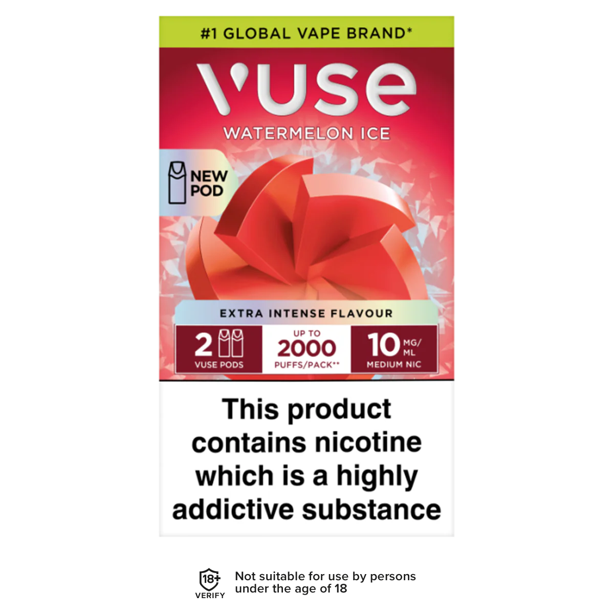 Vuse Extra Intense Pre-filled Pods