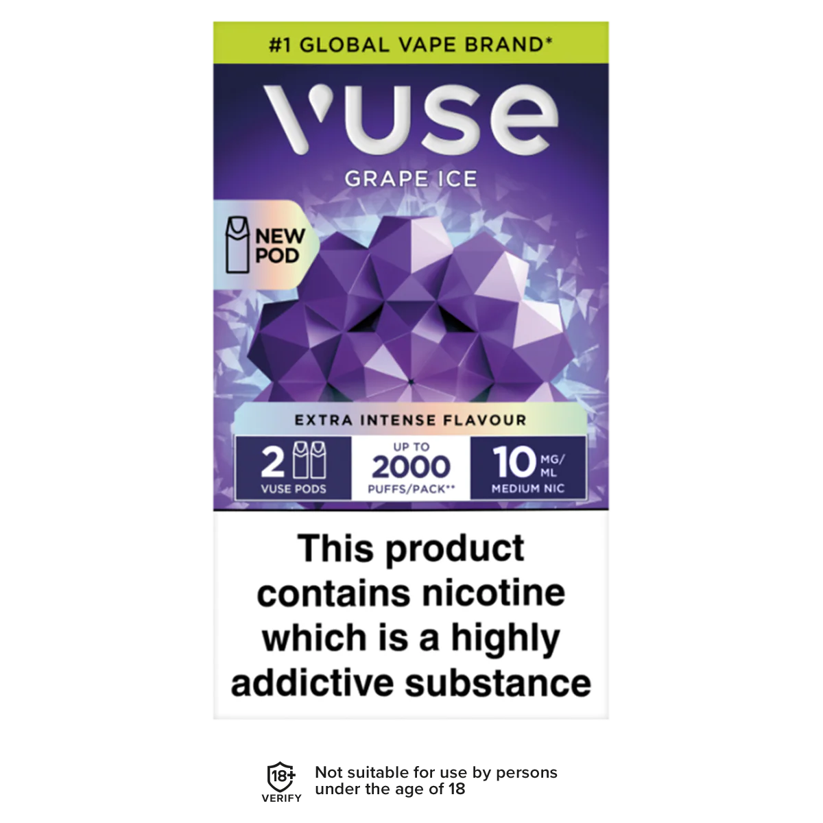 Vuse Extra Intense Pre-filled Pods