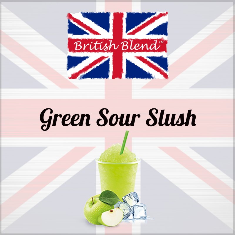 British Blend Green Sour Slush