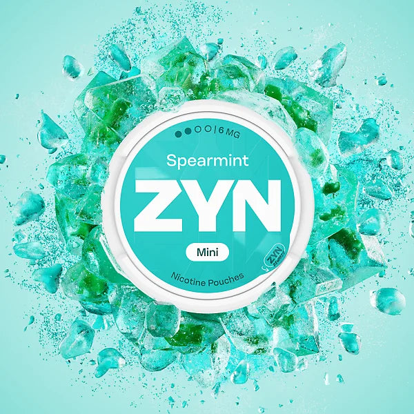 ZYN Spearmint 6mg nicotine pouches - 20 Mini pouches