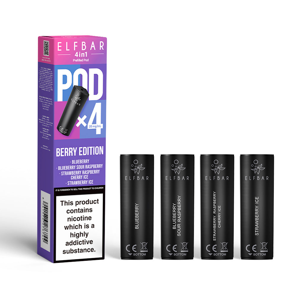 Elf Bar Pods x4 Berry Edition