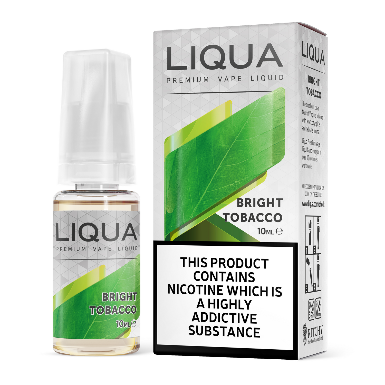 liqua traditional tobacco E-Liquid 50 ml Mix & Go Classique Traditionnel Liqua Tobacco Series E-Liquid