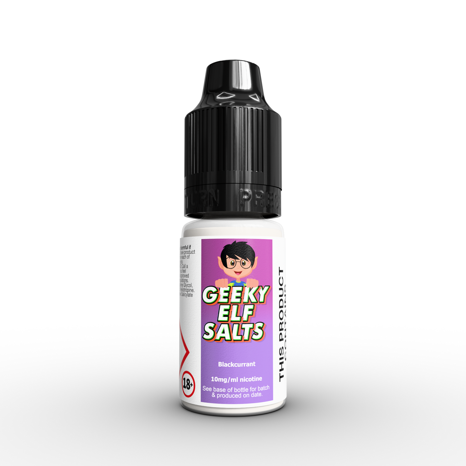 Geeky Elf Blackcurrant Ice  The Best E-cigarette