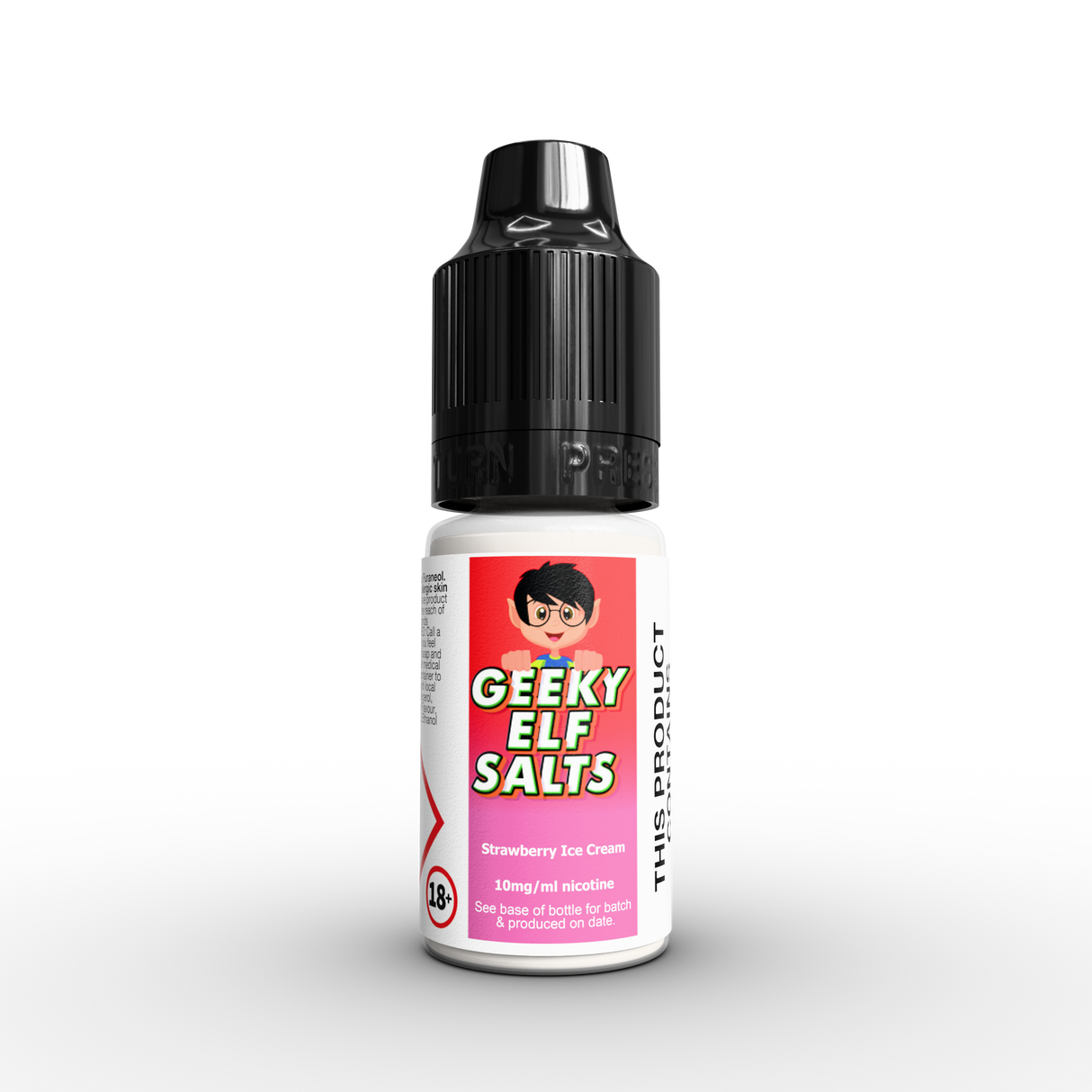 Geeky Elf Strawberry Ice Cream