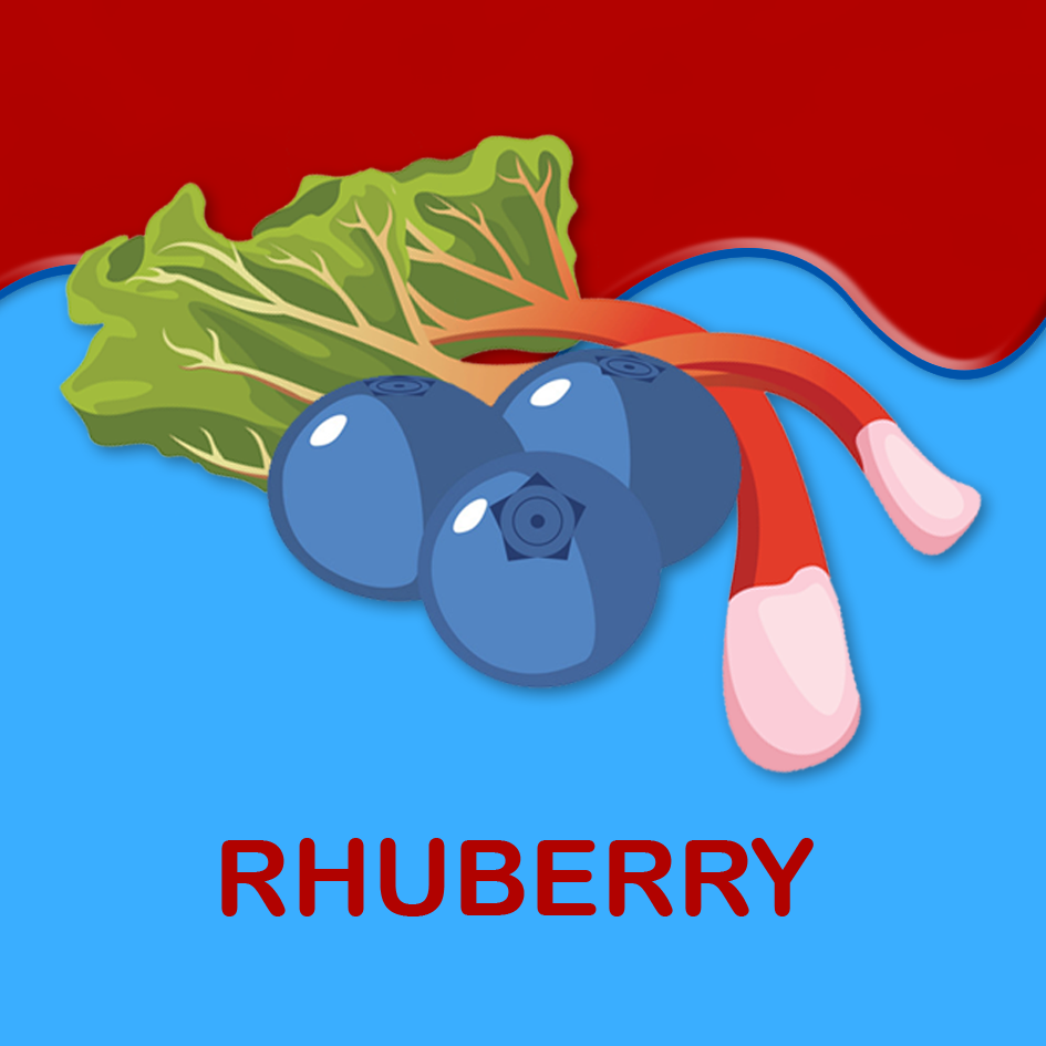 Fruiteez  Rhuberry 100ml 70/30