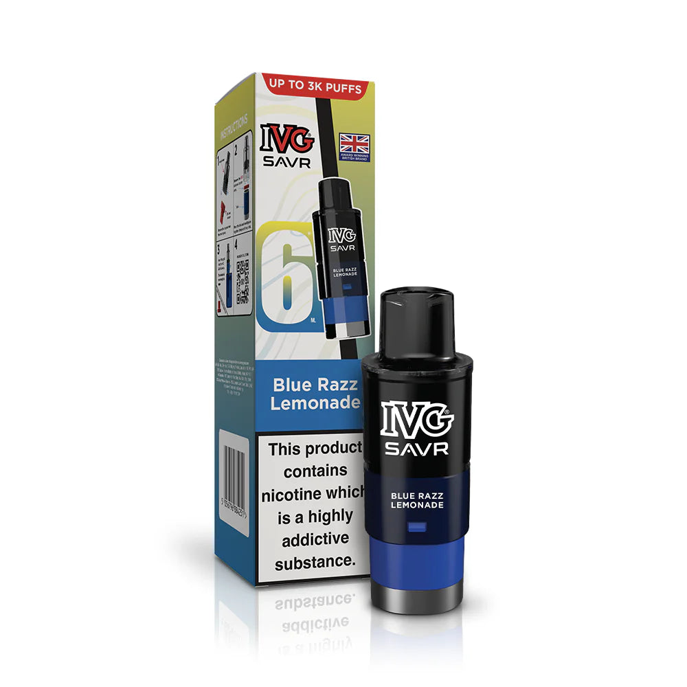 IVG Savr Pod Blue Razz Lemonade