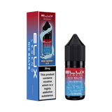 Ellux Legend Nic Salts Red Berry Ice vape juice bottle and packaging on a white background