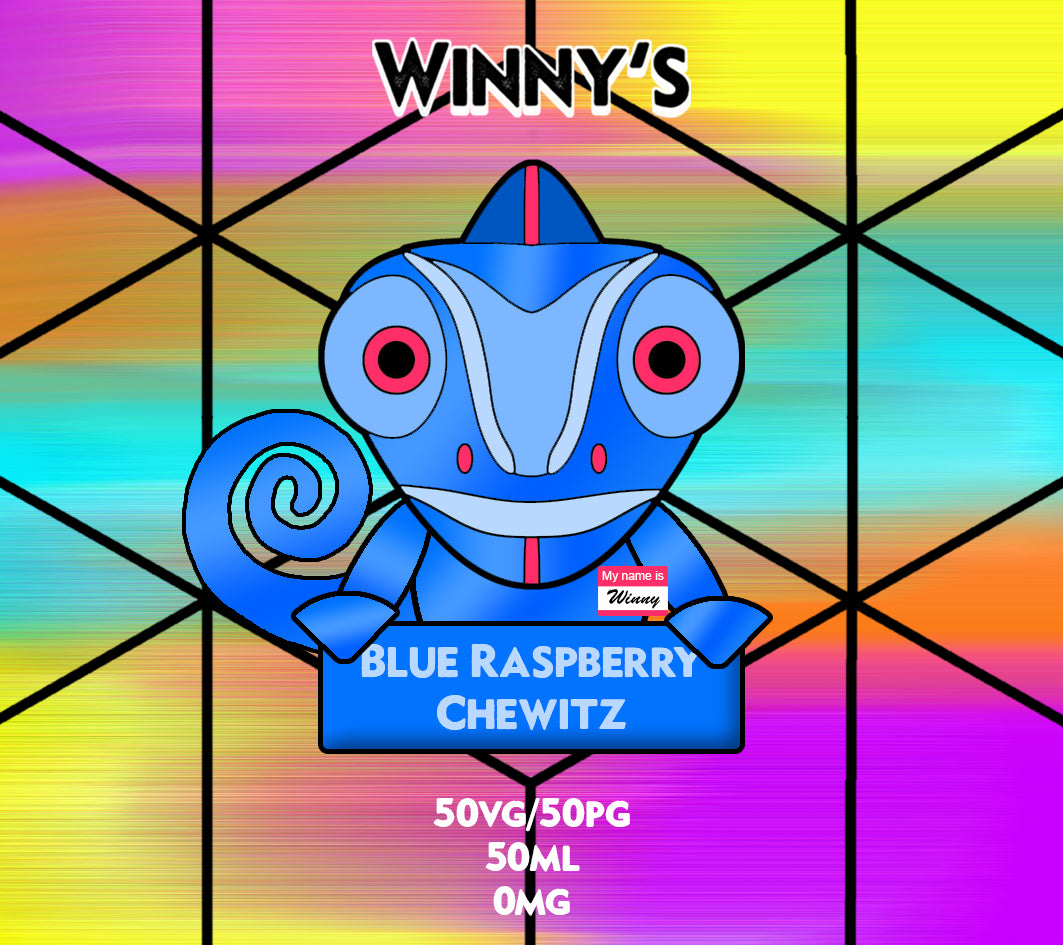 Winny's Blue Raspberry Chewitz 50/50