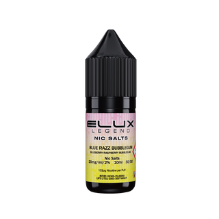 ELUX Legend Blue Razz Bubblegum 20mg nicotine salt e-liquid, 10ml bottle