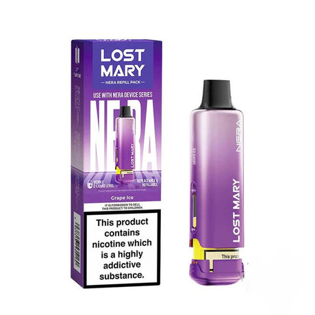 Lost Mary vape device and packaging on a white background