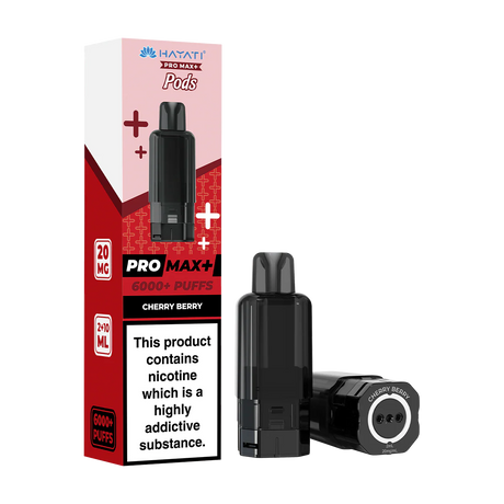 Hayati Pro Max pod Cherry Berry on white background