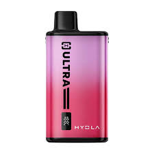Pink and black vape device with 'Ultra' branding on a white background