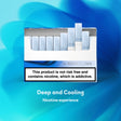 LEVIA Deep Mint tobacco-free nicotine sticks, 20-stick pack for IQOS ILUMA