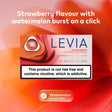 LEVIA Strawberry with Watermelon Pearl tobacco-free nicotine sticks, 20-stick pack for IQOS ILUMA