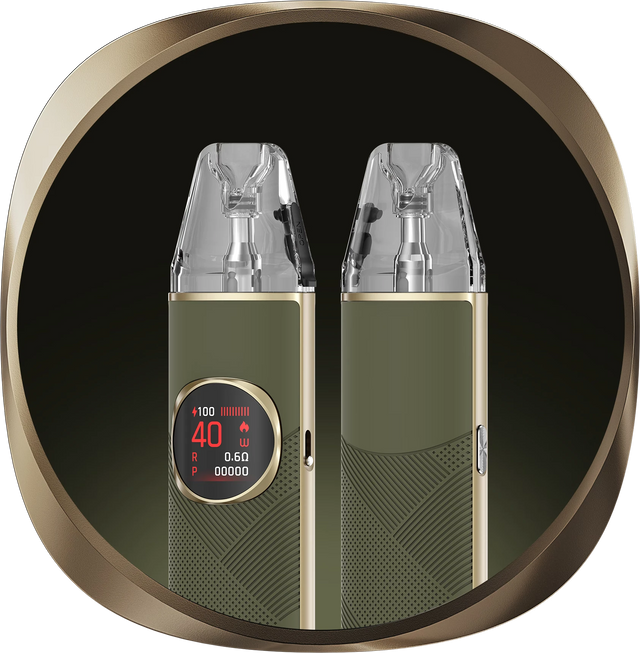 OXVA NeXLIM 2 Pod Vape Kit – Green Leather – official manufacturer image
