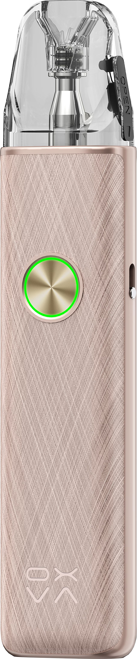OXVA XLIM 4 pod kit — Silken Champagne Leather