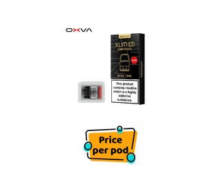 OXVA XLIM EZ pod and 3-piece retail pack; listing price is per single pod.