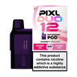 PIXL DUO 12 replacement pod for vape devices with packaging on a white background