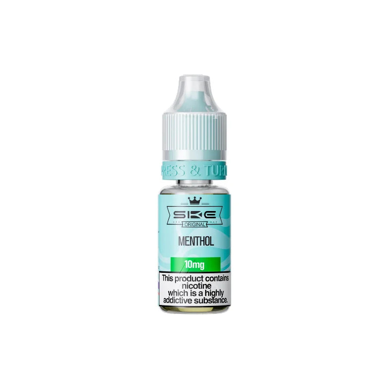 SKE Original Menthol 10mg nicotine salt e-liquid, 10ml bottle