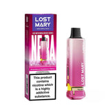 Lost Mary NERA vape device and packaging on a white background