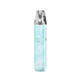 White vertical power strip with multiple outlets on a white background
