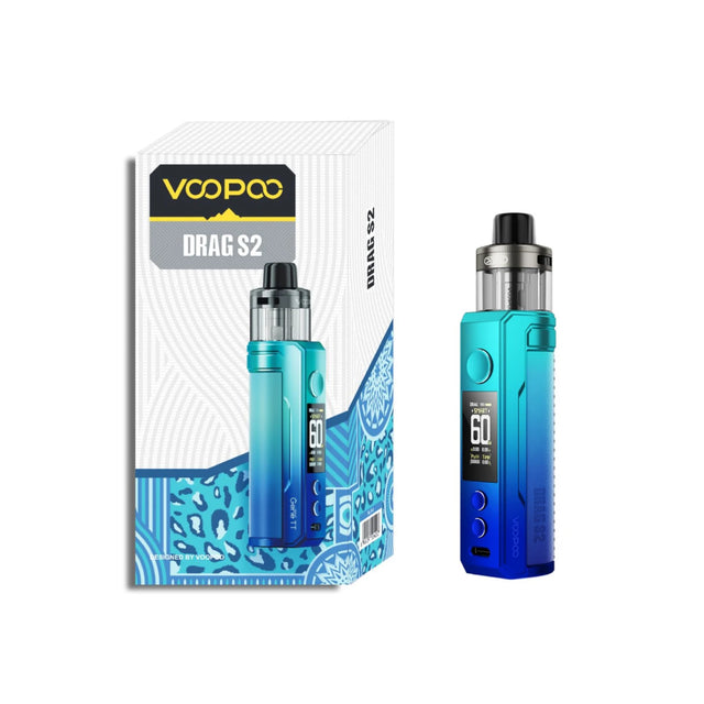 VOOPOO DRAG S2 pod mod kit in Sky Blue