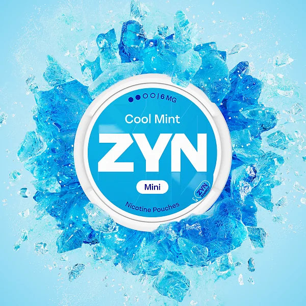 ZYN Cool Mint 6mg nicotine pouches - 20 Mini pouches