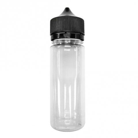 120ml Plastic E-Cigarette Dropper Bottle - Thin Tip