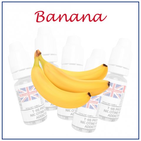 British Blend 10ml Banana E-Liquid