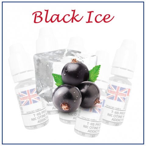 British Blend 10ml Blackcurrant Ice E-Liquid