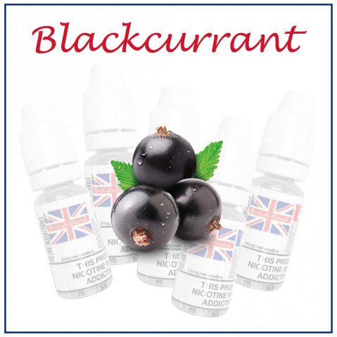 British Blend 10ml Blackcurrant E-Liquid
