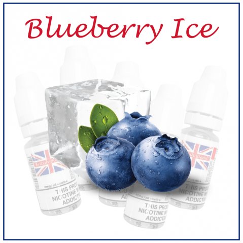 British Blend 10ml Blueberry Ice E-Liquid