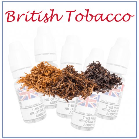 British Blend 10ml British Tobacco E-Liquid
