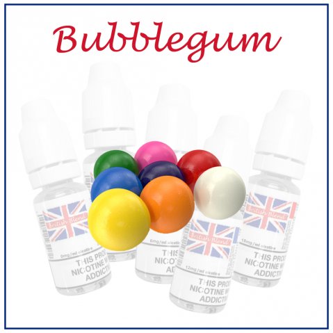 British Blend 10ml Bubble Gum E-Liquid