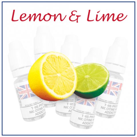 British Blend 10ml Lemon & Lime E-Liquid