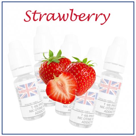 British Blend 10ml Strawberry E-Liquid