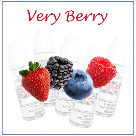 British Blend Very Berry E-Liquid
