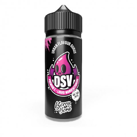 DSV Berry Bomb 100ml (120ml Short Fill) Nicotine Free E-Liquid