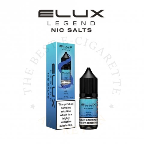 Elux Mr Blue nicotine salt