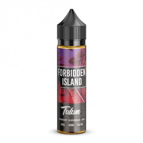 Forbidden Island Tulum 50ml (60ml Short Fill) Nicotine Free E-Liquid