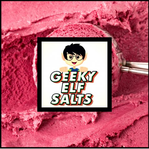 Geeky Elf Strawberry Ice cream Nicotine Salt
