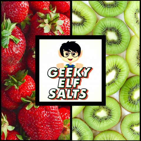 Geeky Elf Strawberry & Kiwi Nicotine Salt