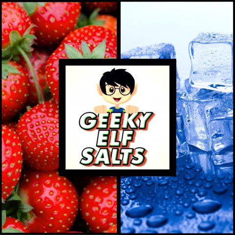 Geeky Elf Strawberry Ice Nicotine Salt